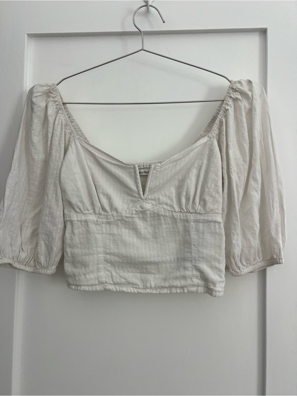 Abercrombie cropped blouse